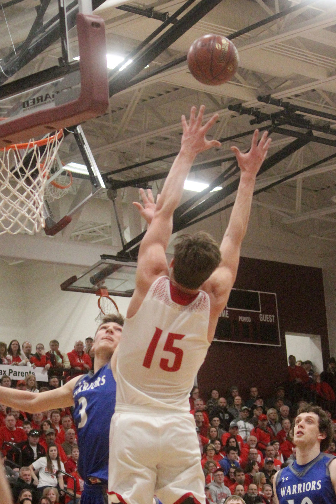 Colfax vs Clear Lake boys basketball 3-7-19